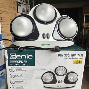 Đèn sưởi nhà tắm bóng phủ Nano bạc Genie