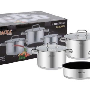 Bộ nồi Inox 4 món Malacka MK307